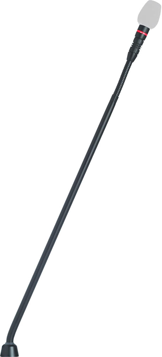 Shure MX415RLP/N 15 Inch Gooseneck Microphone - Mount - Light-Ring - No Capsule - 6-Pin Connector - PSSL ProSound and Stage Lighting