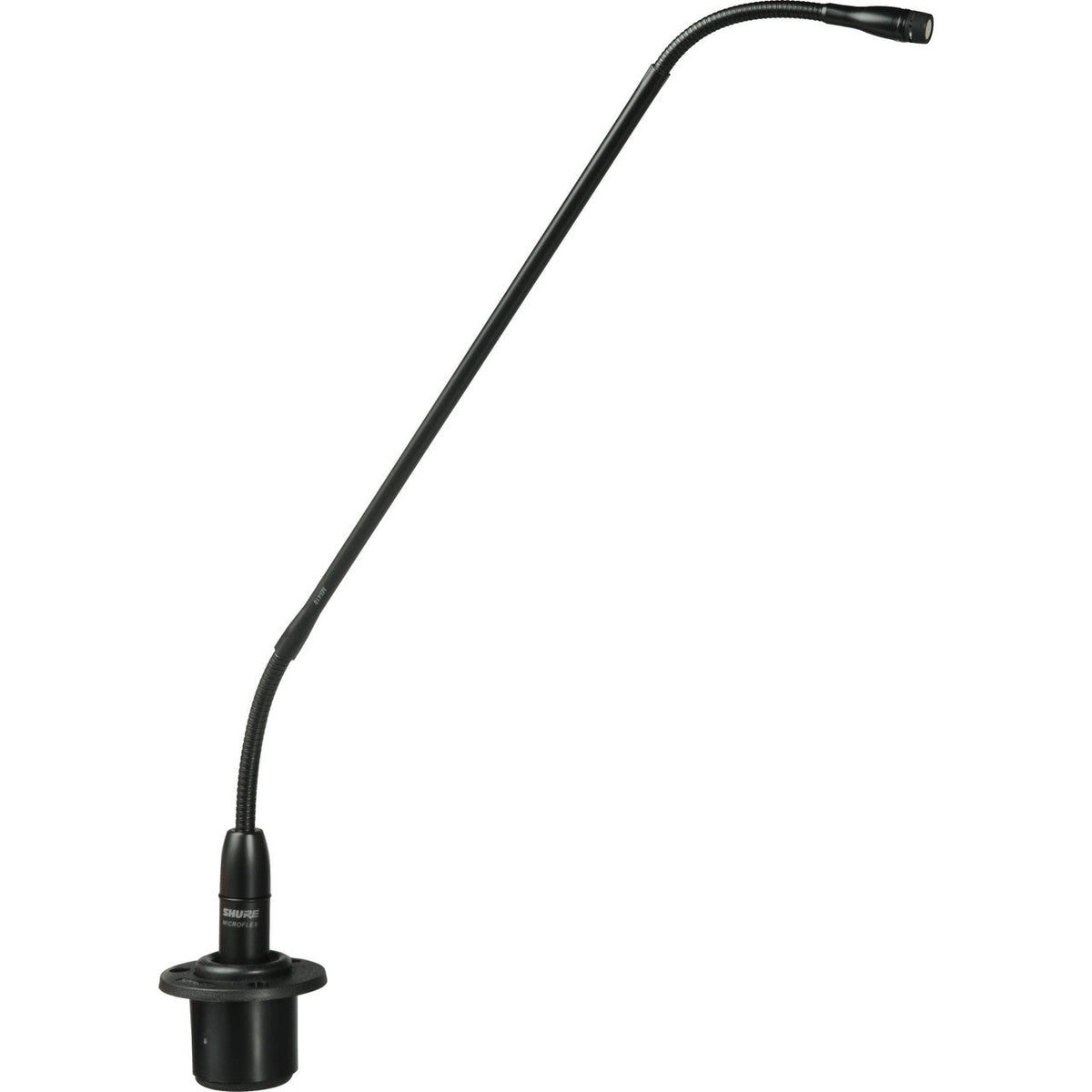 Shure MX418/C Cardioid-18" Gooseneck Condenser Microphone, Attached Preamp with XLR, Shock Mount, Flange Mount, Snap-Fit Foam Windscreen