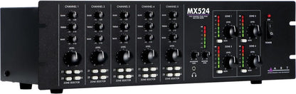 ART MX524 Five-Channel Four-Zone Microphone / Line Mixer - PSSL ProSound and Stage Lighting