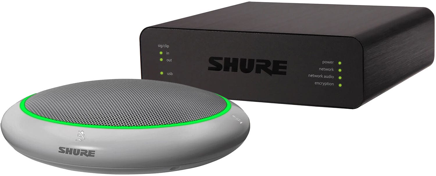 Shure MXA310AL-USB-P MXA310AL and ANIUSB-MATRIX Conference Bundle - Aluminium - PSSL ProSound and Stage Lighting