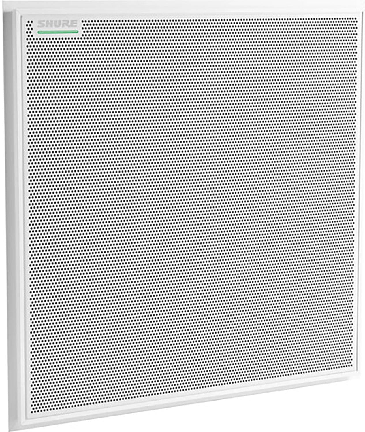 Shure MXA902W-S 2 Foot Ceiling Array Microphone and Loudspeaker - White - PSSL ProSound and Stage Lighting