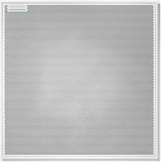 Shure MXA920W-S Ceiling Array Microphone, Square, 24-Inch - White - PSSL ProSound and Stage Lighting