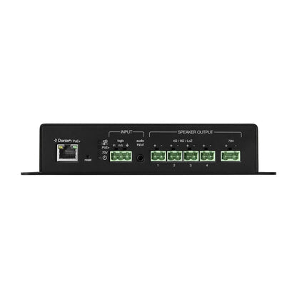 Shure MXN-AMP NETWORKED DANTE LOW IMP/70V POE+ AMP