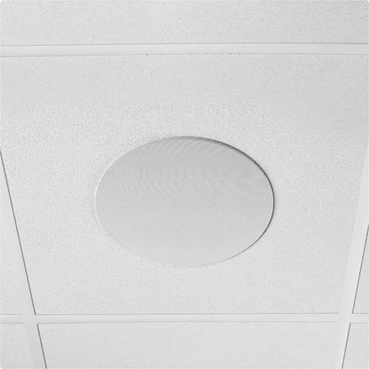 Shure MXN5W-C 5.25 Inch Ceiling Dante Networked Loudspeaker - White - PSSL ProSound and Stage Lighting