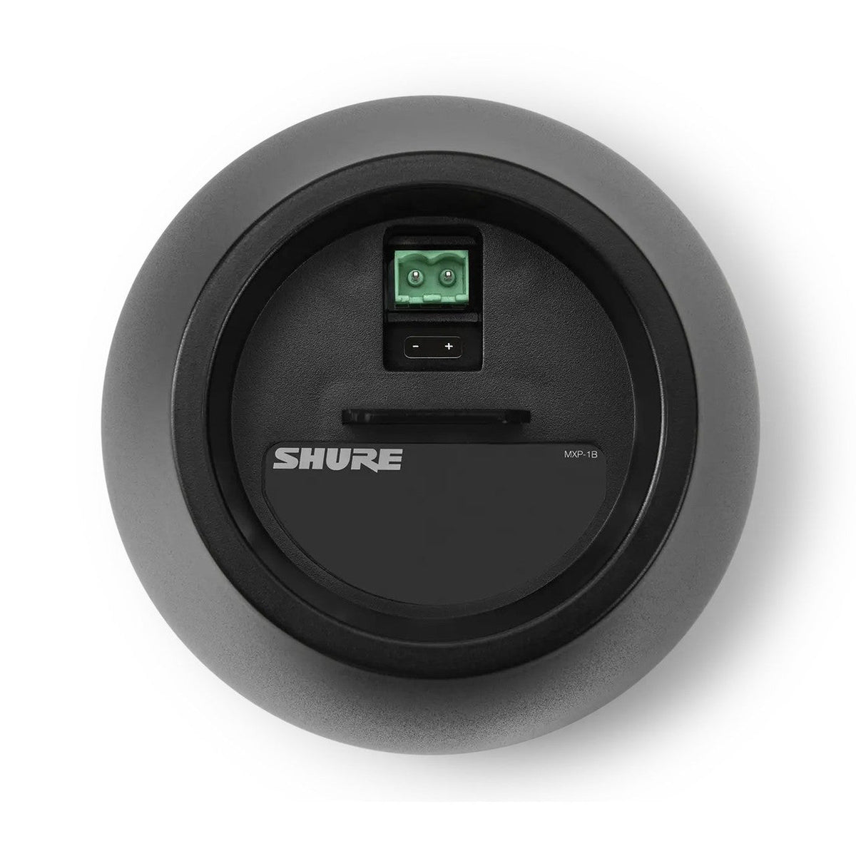 Shure MXP-1B Loudspeaker, mini pendant, black