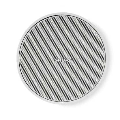 Shure MXP-1W Loudspeaker, mini pendant, white
