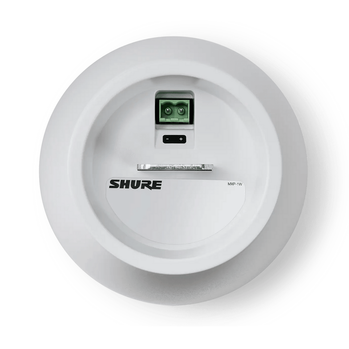 Shure MXP-1W Loudspeaker, mini pendant, white