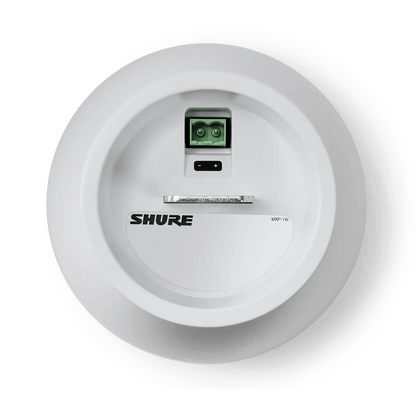 Shure MXP-1W Loudspeaker, mini pendant, white