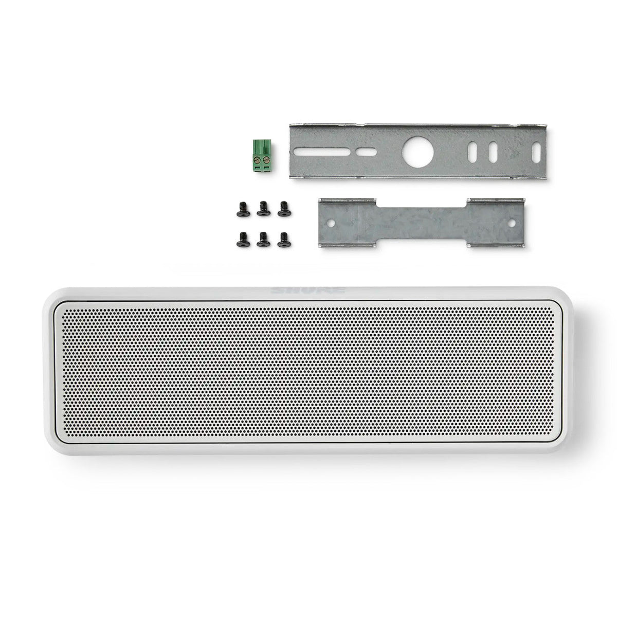 Shure MXP-3W Loudspeaker, wall mount, white