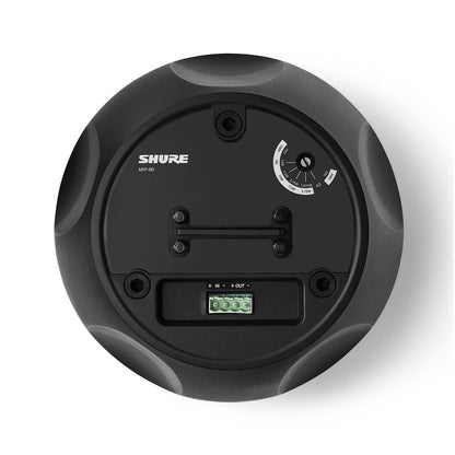 Shure MXP-6B Loudspeaker, pendant, 8ohm/trafo, black