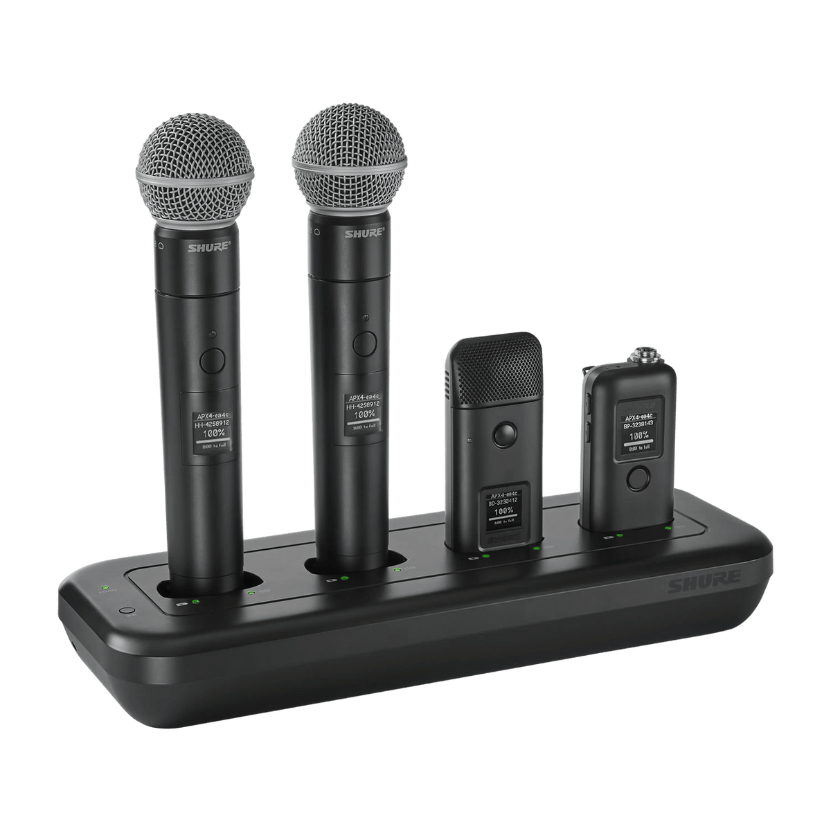 Shure MXWNDX4 Networked Dock - 4 Bay