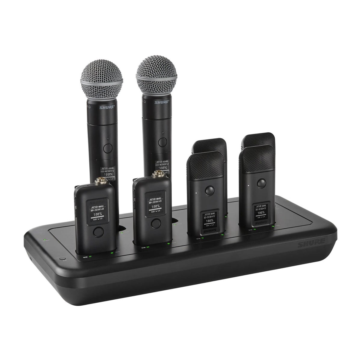 Shure MXWNDX8TA Networked Dock, 8 Bay, TAA