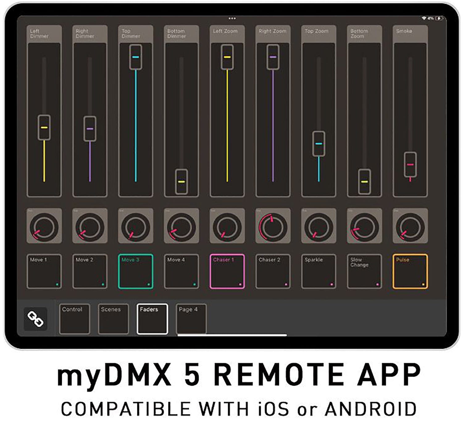 ADJ American DJ MYDMX5 DMX Lighting Control Hardware / Software with Wired Digital Network - PSSL ProSound and Stage Lighting