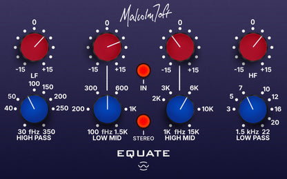 Karno Sepia Malcolm Toft Equate 6 Band EQ Module