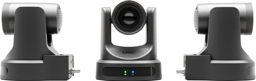 Q-SYS NC-20x60 Network Camera with 20x Optical Zoom and 60-degree Horizontal Field of View with PoE