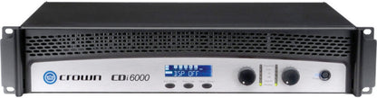 Crown CDI6000 2 Channel 2100 Watt 4 Ohm - 70/100/140 Volt Power Amplifier - PSSL ProSound and Stage Lighting