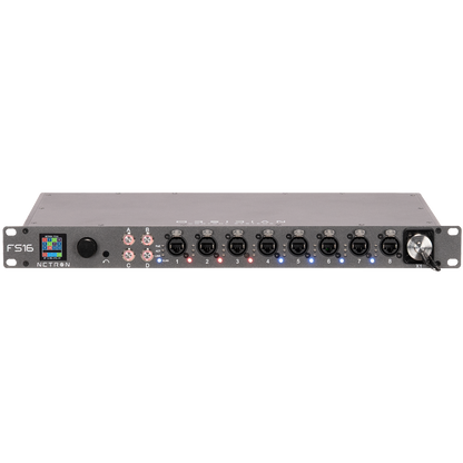 Elation NFS116 FS16; Netron FS16 Fiber Switch; 12+4 Fiber Network Switch with POE
