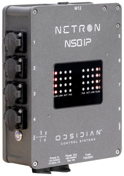 Elation NIP008 Netron NS8 IP 8-Port Outdoor Network Switch - PSSL ProSound and Stage Lighting