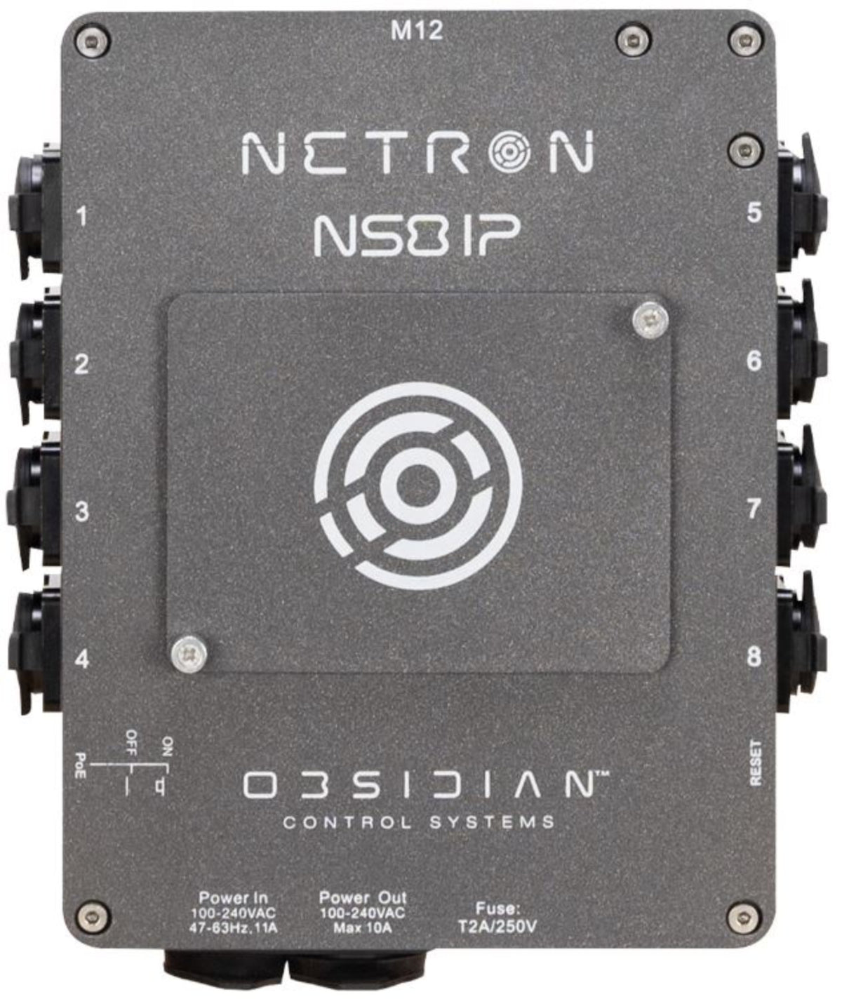 Elation NIP008 Netron NS8 IP 8-Port Outdoor Network Switch - PSSL ProSound and Stage Lighting