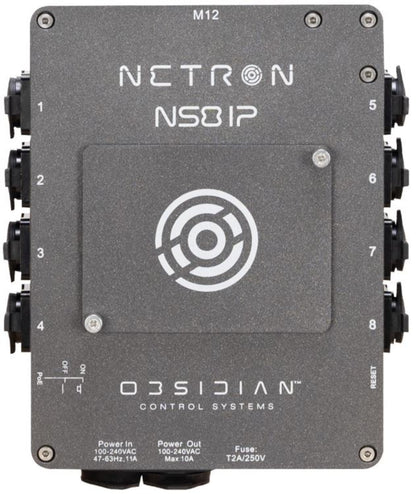 Elation NIP008 Netron NS8 IP 8-Port Outdoor Network Switch - PSSL ProSound and Stage Lighting