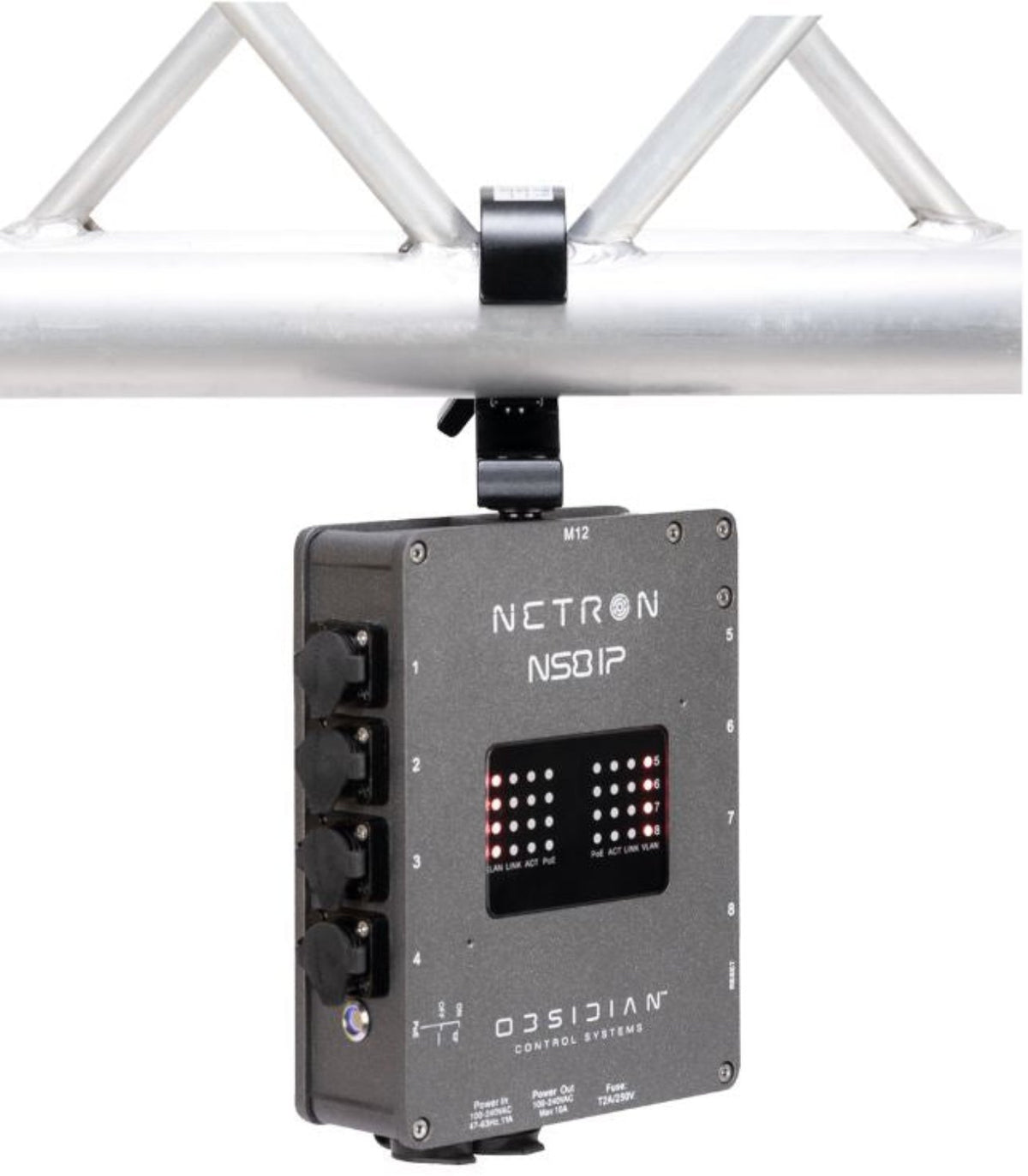 Elation NIP008 Netron NS8 IP 8-Port Outdoor Network Switch - PSSL ProSound and Stage Lighting