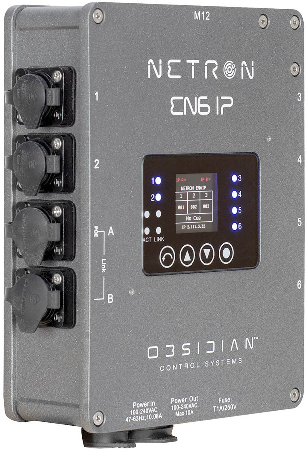 Elation NIP013 Netron EN6 IP 6-Port Art-Net and sACN Ethernet DMX Gateway - PSSL ProSound and Stage Lighting
