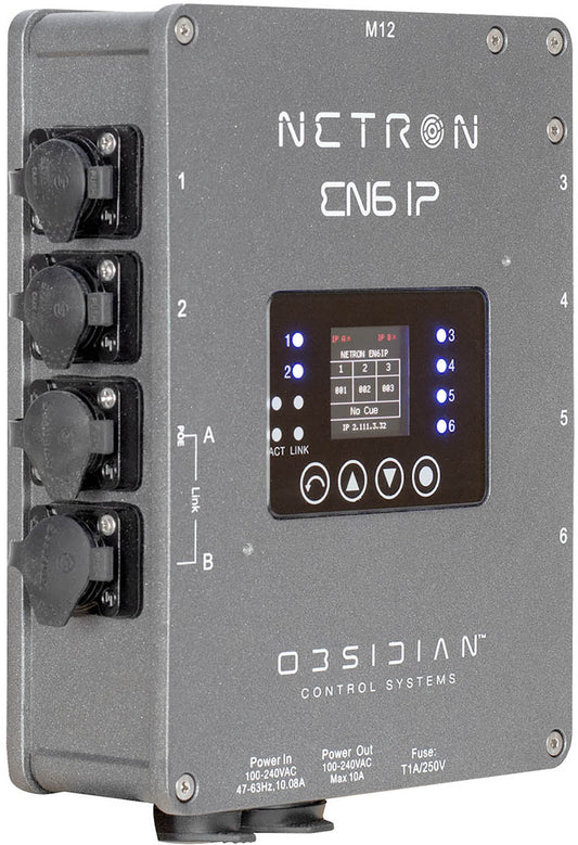 Elation NIP013 Netron EN6 IP 6-Port Art-Net and sACN Ethernet DMX Gateway - PSSL ProSound and Stage Lighting