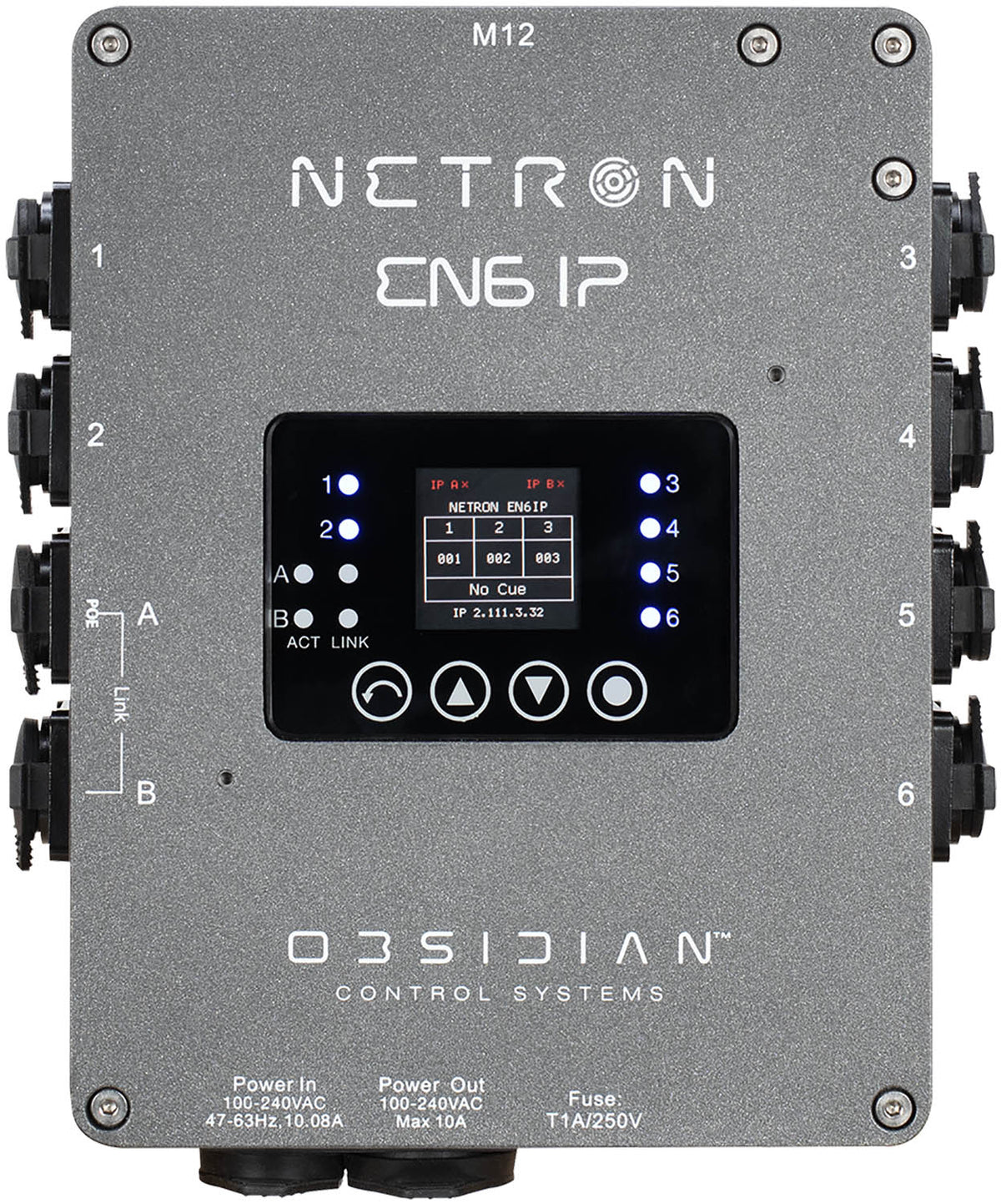 Elation NIP013 Netron EN6 IP 6-Port Art-Net and sACN Ethernet DMX Gateway - PSSL ProSound and Stage Lighting