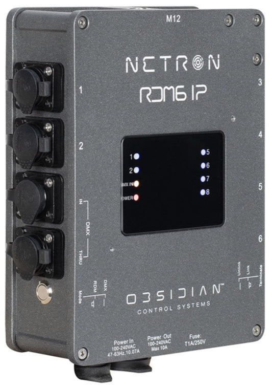 Elation NIP101 Netron RDM6 IP 6-Port DMX / RDM Splitter - PSSL ProSound and Stage Lighting