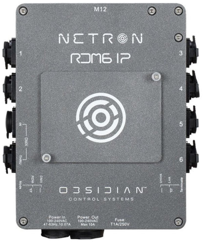 Elation NIP101 Netron RDM6 IP 6-Port DMX / RDM Splitter - PSSL ProSound and Stage Lighting