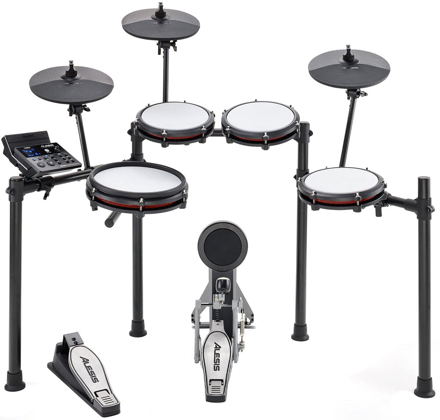 Alesis Nitro Max Kit 8-Piece Electronic Drum Kit with Mesh Heads / Bluetooth - PSSL ProSound and Stage Lighting