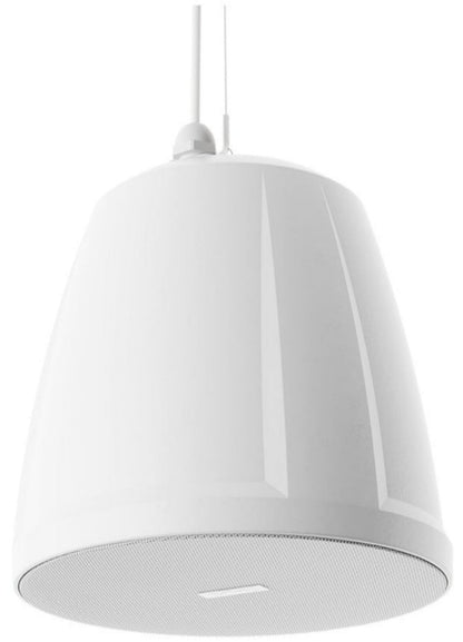 Q-SYS NL-P4-WH 4-inch Pendant-Mount Poe/Poe+ Powered Network Loudspeaker - White - PSSL ProSound and Stage Lighting