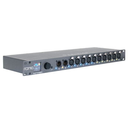 Elation RDM 10; RDM Splitter/Node 2U, 10 XLR