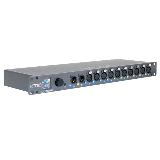 Elation RDM 10; RDM Splitter/Node 2U, 10 XLR