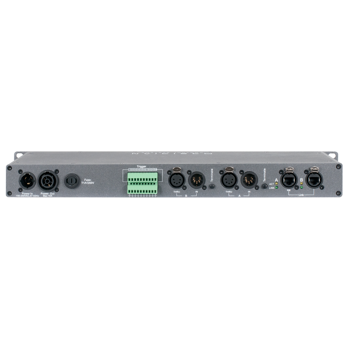 Elation RDM 10; RDM Splitter/Node 2U, 10 XLR