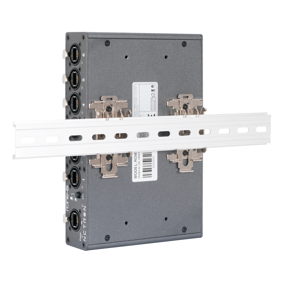 Elation RDM 645; RDM Splitter 1x6 RJ45 1/2 Rack