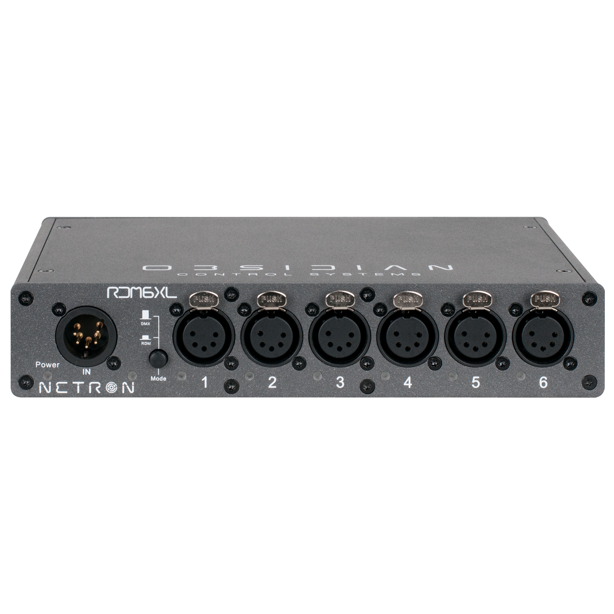 Elation RDM 6XL; RDM Splitter 1x6 XLR 1/2 Rack