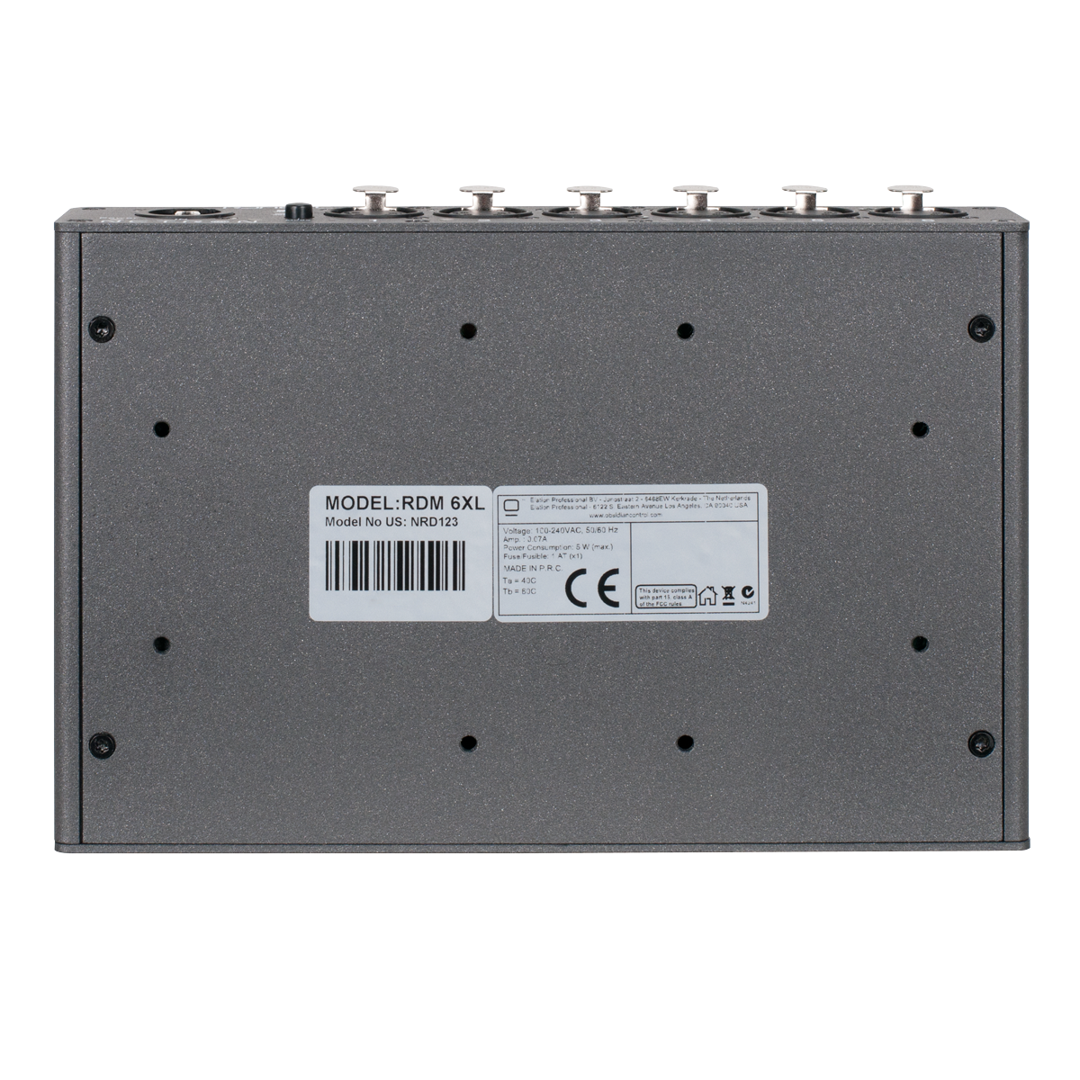 Elation RDM 6XL; RDM Splitter 1x6 XLR 1/2 Rack