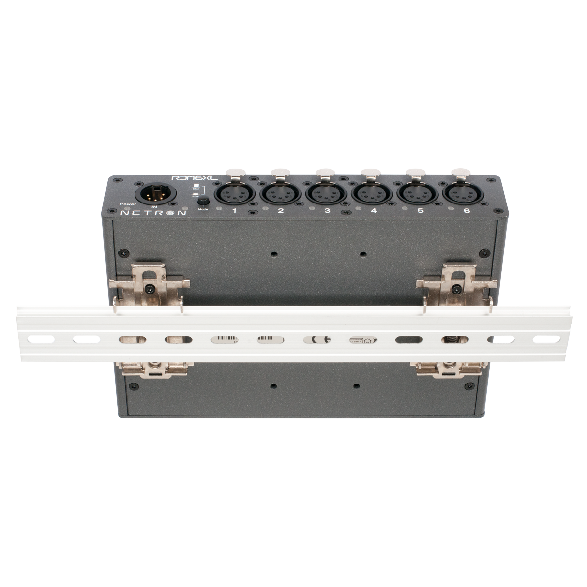 Elation RDM 6XL; RDM Splitter 1x6 XLR 1/2 Rack