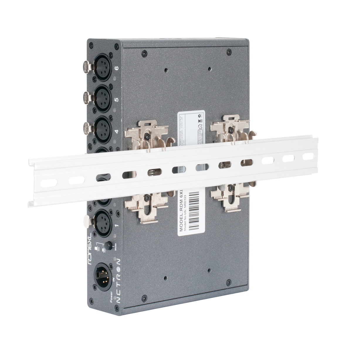 Elation RDM 6XL; RDM Splitter 1x6 XLR 1/2 Rack