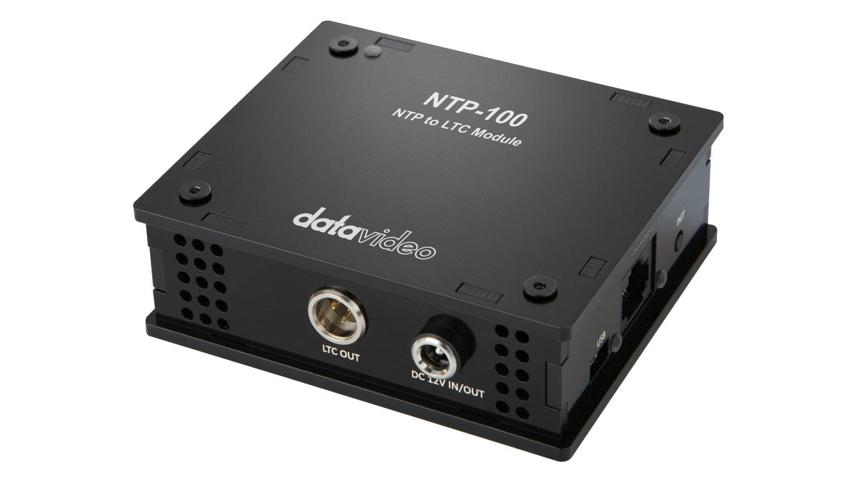Datavideo NTP-100 Network Time Protocol to Linear Time Code Module.