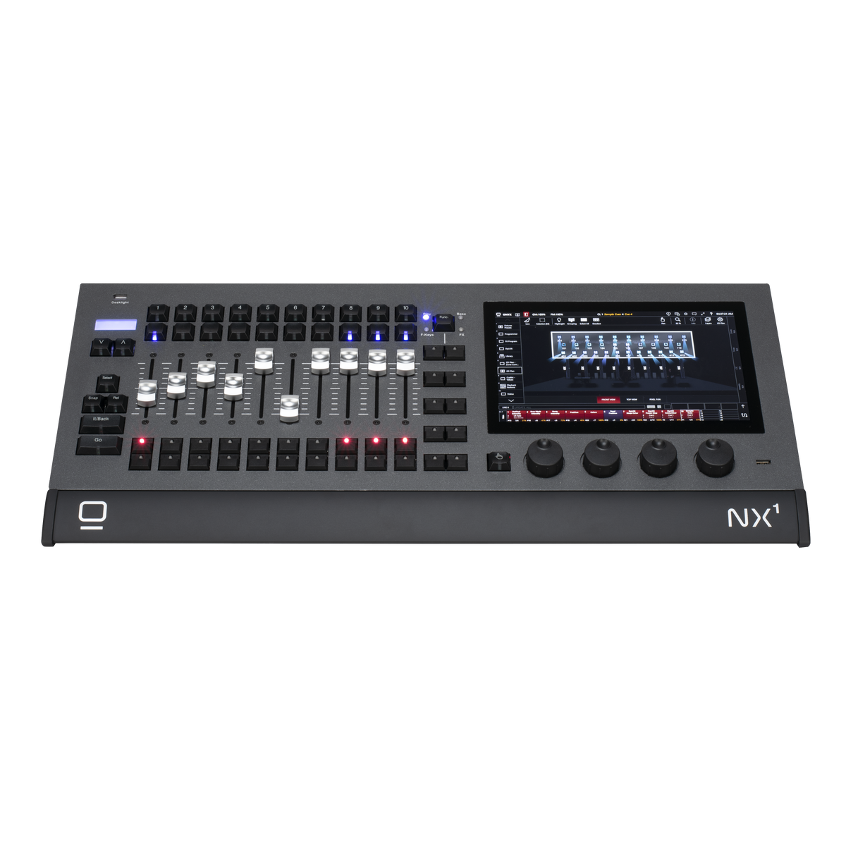 Elation NX1-16 NX1-16;16U Console, 10 Motorfader, 4xDMX
