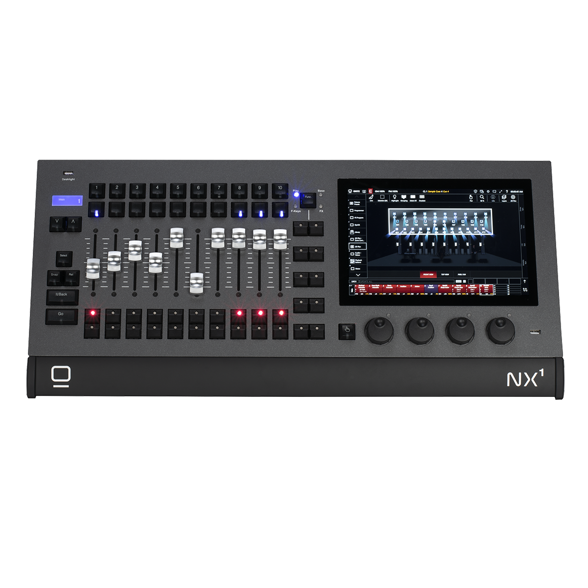Elation NX1-16 NX1-16;16U Console, 10 Motorfader, 4xDMX