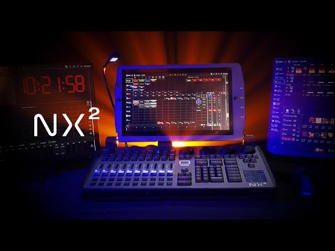 Elation NX2; 64U Console, 10 Fader, 4xDMX