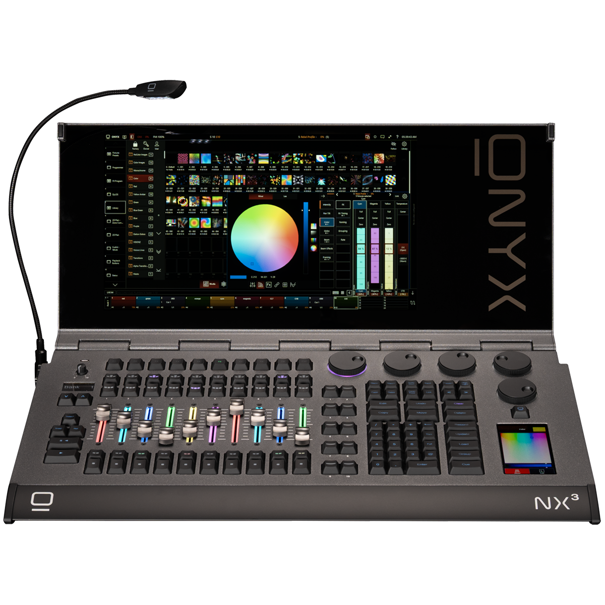 Elation NX3064 NX3; 64U Console, RGB Backlit Faders, Keys, Encoders