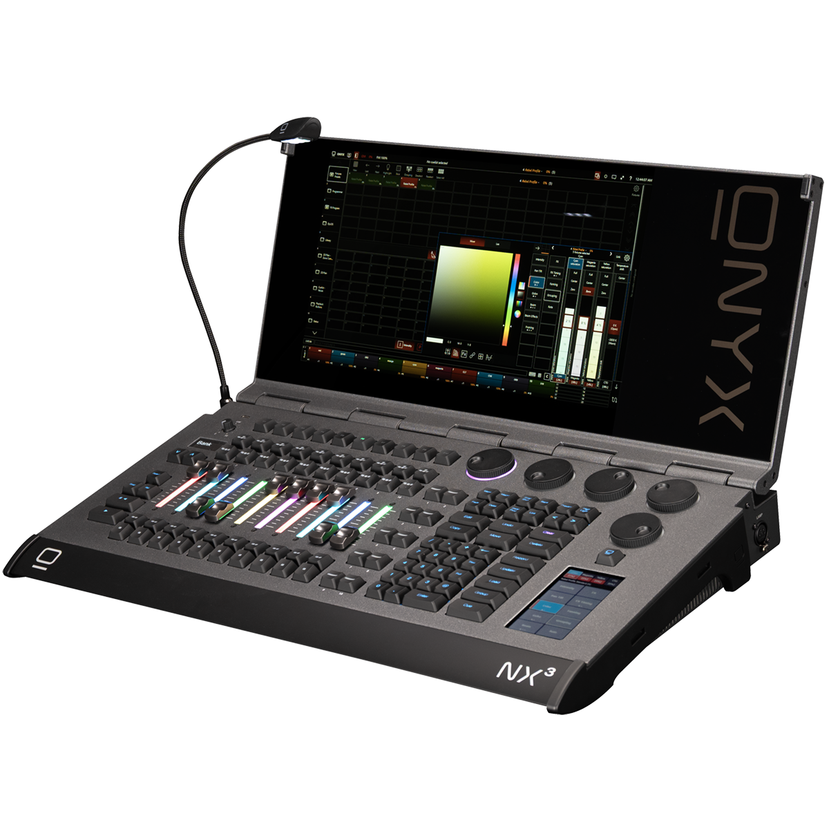 Elation NX3064 NX3; 64U Console, RGB Backlit Faders, Keys, Encoders