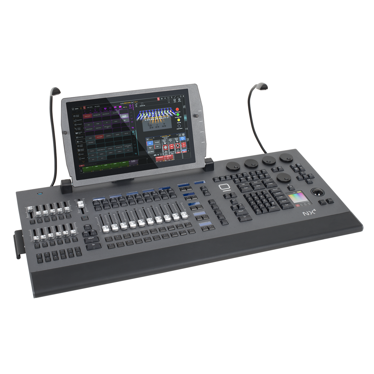 Elation NX4 NX4; 64U Console, 10 Motorfader, 4xDMX