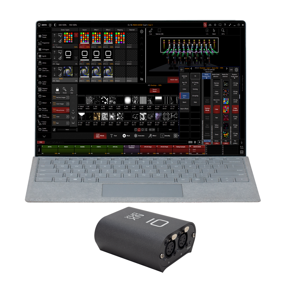 Elation NX DMX; 2-Port USB to DMX Interface