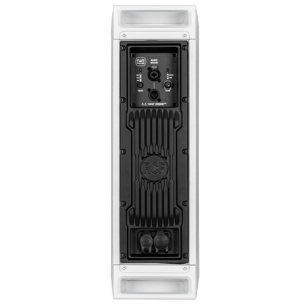 RCF NXL14-A-W Active 2100W Dual 6" 2-Way Column Speaker (White)