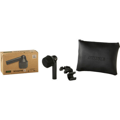Shure NXN6 Nexadyne Tom Mic, XLR, Black